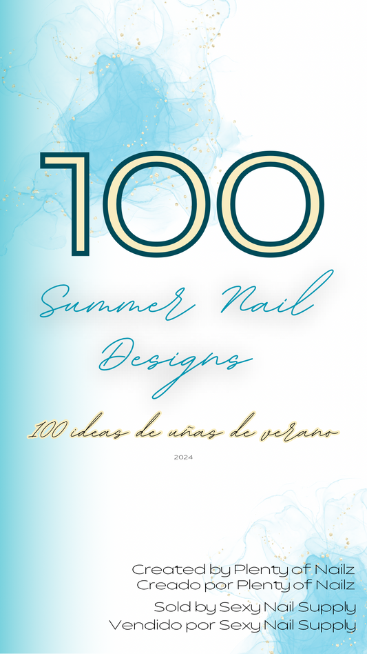 100 Summer Nail Content Ideas/100 ideas de contenido de uñas de verano